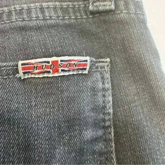 Hudson Krista Super skinny women’s jeans medium rise light wash gray size 29 - Picture 11 of 12